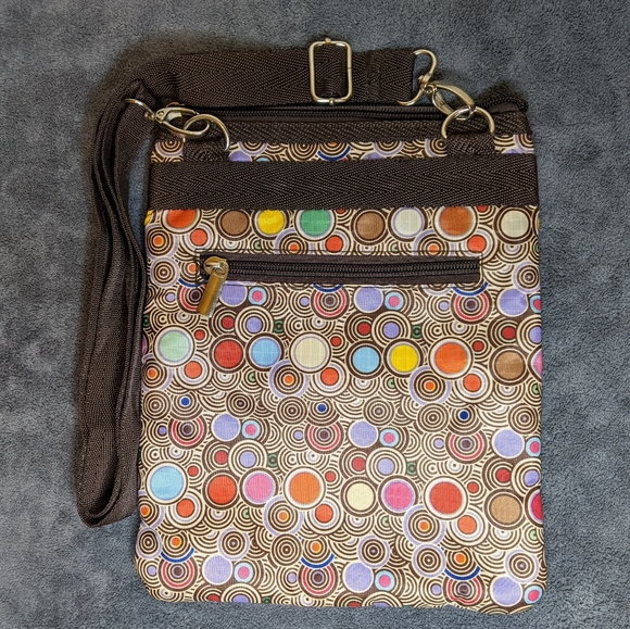 Braciano Travel Messenger Crossbody Bag - Multiple Pocket Lightweight - Picture 2 of 6